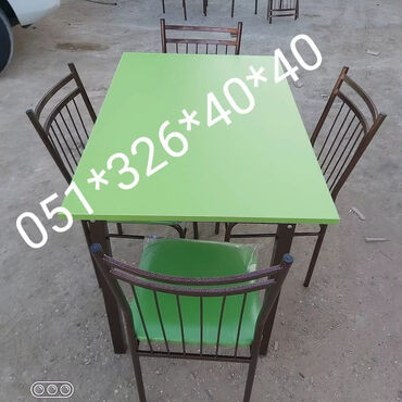 Masa və oturacaq dəstləri: Stul stol masa ve oturacaq destleri Tek-Tek ve Komplekt Wekilde -da lalafo.az — 6 Masa və oturacaq dəstləri: Stul stol masa ve oturacaq destleri Tek-Tek ve Komplekt Wekilde — 6