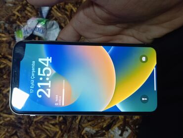 Apple iPhone: IPhone X, 64 GB, White Titanium, Face ID