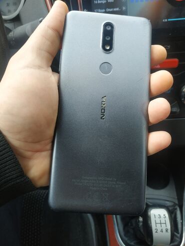 Nokia 2.4, 2 GB, rəng - Boz, Barmaq izi, İki sim kartlı, Face ID