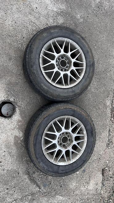 10 5j: Диски с шинами(лысые), комплект из 2 шт. Стояли на тойота авенсис и — 1