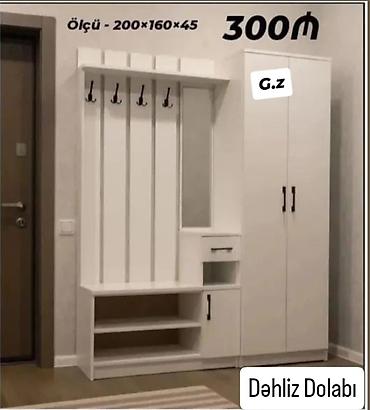 *Dəhliz Dolabı 300Azn* ✅İstehsal Rusiya Laminat 18/lik qalınlıqda