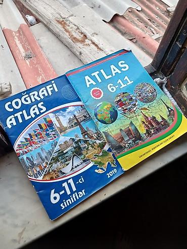 atlas pdf: Coğrafiya atlasları dəsti – 6–11-ci siniflər üçün 1ədədi 4m cütü 7m — 1