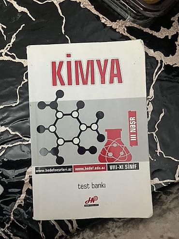 ABITURENT UÇUN KIMYA TEST KITABI. 10-11 sinif. DIQQET DIQQET. Kitabin