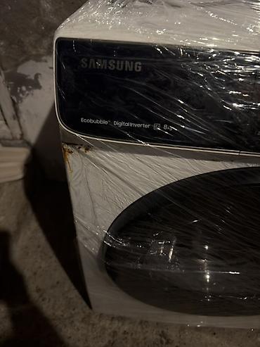 Paltaryuyan maşınlar: Samsung önyükləməli paltaryuyan maşın - Yük həcmi: 8 kq - Ön panel — 6