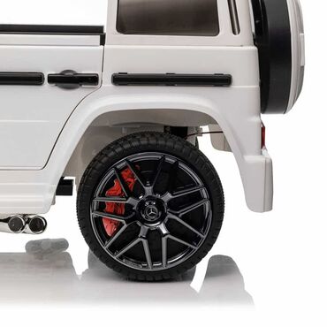 Dečiji električni automobili: Auto na akumulator Mercedes AMG G63L LICENCIRANI KOZNO SEDISTE MEKE — 10
