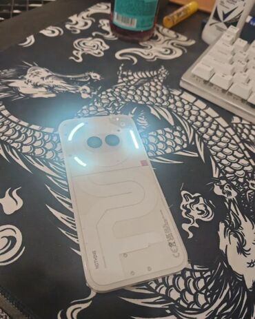 телефон inoi: Nothing, Phone 2A, Б/у, 256 ГБ, цвет - Белый, 2 SIM