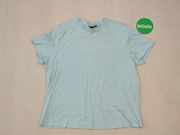 Koszulki: Koszulka 2XL (EU 44), wzór - Jednolity kolor, kolor - Błękitny