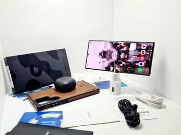 iphone xr цена в бишкеке бу: Samsung Galaxy S22 Ultra, Б/у, 512 ГБ, цвет - Черный, 1 SIM, 2 SIM, eSIM