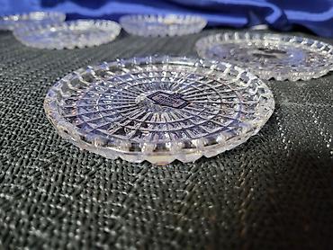 Kuhinjski setovi: Podmetaci novi za case kristal Zajecar iz 70ih. Novi podmetaci — 8