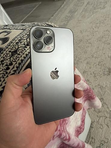 айфон 17 пол макс: IPhone 13 Pro Max, Б/у, 256 ГБ, Графит, Зарядное устройство, Чехол, 77 % — 1
