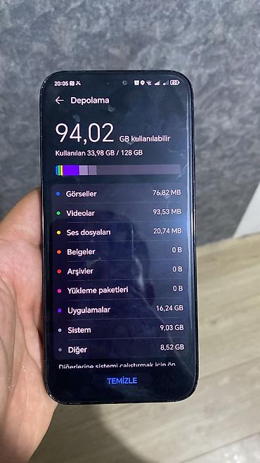 htc telefonlar: Honor X8b, 128 GB, rəng - Qara, Barmaq izi, İki sim kartlı, Face ID — 1