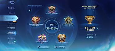 Другие игры и приставки: Игровой аккаунт Mobile Legends: Bang Bang - Профиль: ник Sulaiman, ID — 6