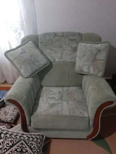 чехол дивана: Срочно продаю Диван кресло продам отличное состояние