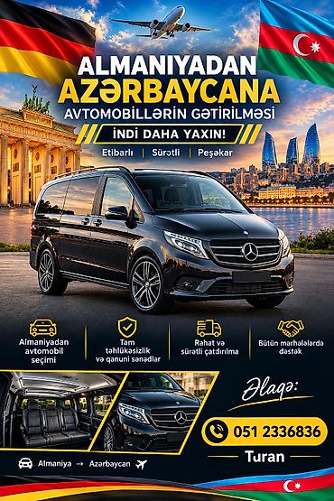 inglos dili toplu: Xidməti təsviri: Almaniyadan Azərbaycana avtomobillərin gətirilməsi — 2
