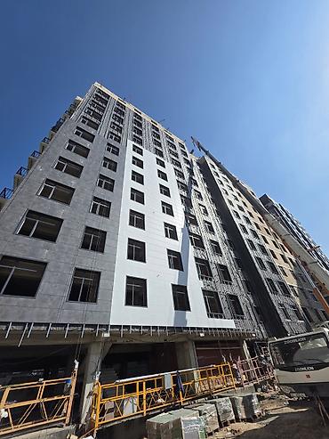комна: 2 комнаты, 68 м², Таатан ТЦ, Элитка, 9 этаж, ПСО (под самоотделку) — 2