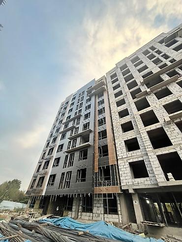 rayan building: 3 комнаты, 98 м², Рабочий Городок Элитка, 3 этаж, ПСО (под самоотделку) — 1
