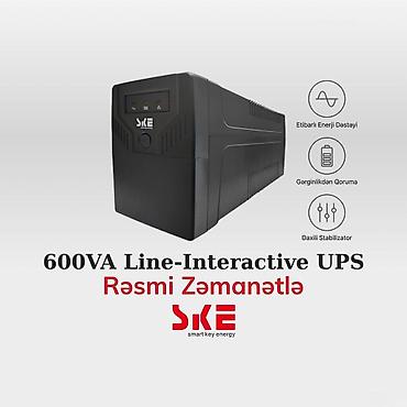 600VA Line-Interactive UPS - SKE GP600 (AVR) 600VA UPS - SKE GPE 600 lalafo.az -da 600VA Line-Interactive UPS - SKE GP600 (AVR) 600VA UPS - SKE GPE 600