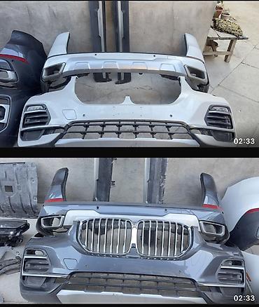 Бампер и комплектующие: Бампер BMW, Б/у, Оригинал — 1