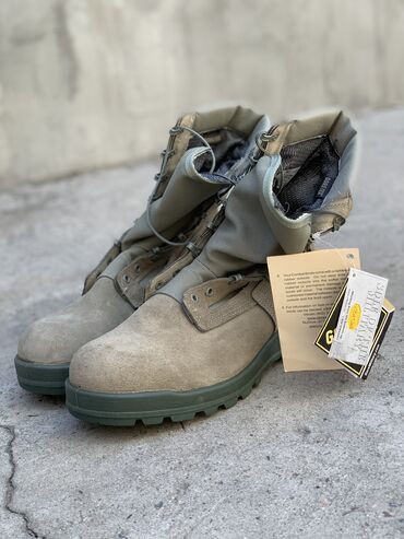 обувь мужская зима: Берцы (сапоги) абсолютно новые с этикеткой Продаю Цвет хаки