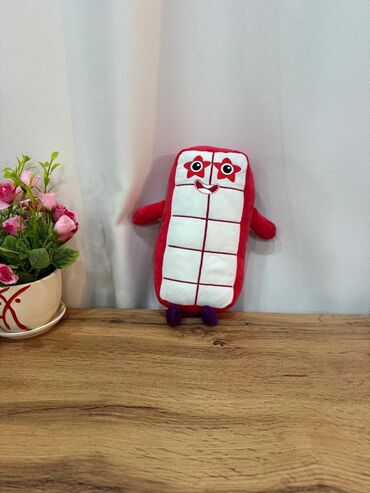 Игрушки: Мягкие игрушки «Numberblocks» (по мотивам образовательного — 9