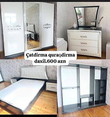 Tecili yatag desti satılır 600 azn Unvan Bineqedi. Dolab en 2.42/hün