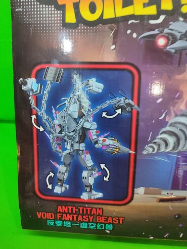 Игрушки: Конструктор Скибиди Туалет для детского развития🔥 Комплектация — 5