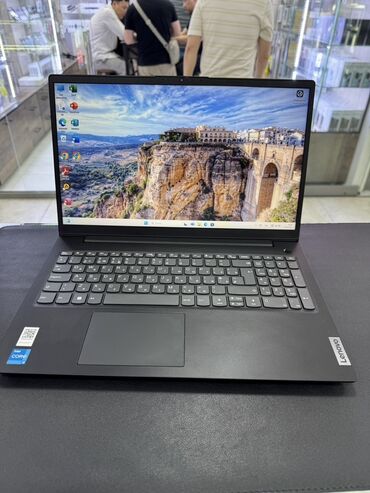 коре: Ноутбук, Lenovo, 12 ГБ ОЭТ, Intel Core i3, 15.6 ", Жаңы, Татаал эмес тапшырмалар үчүн, эс тутум SSD