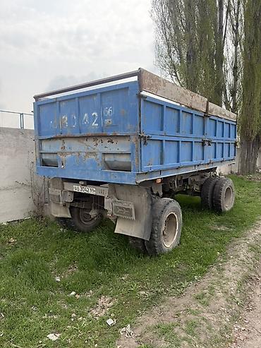 Прицеп-самосвал одноосный/двухосный для сельхозтехники и грузовых at lalafo.kg Прицеп-самосвал одноосный/двухосный для сельхозтехники и грузовых