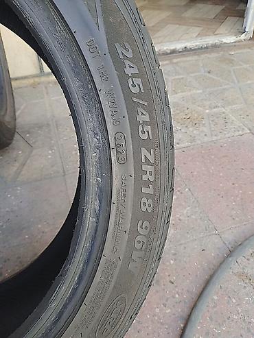 r18 bbs: 245 45 R18 kumho tekerleri 2eded yaxşı vəziyyətdə 2023ci il isdehsali — 4