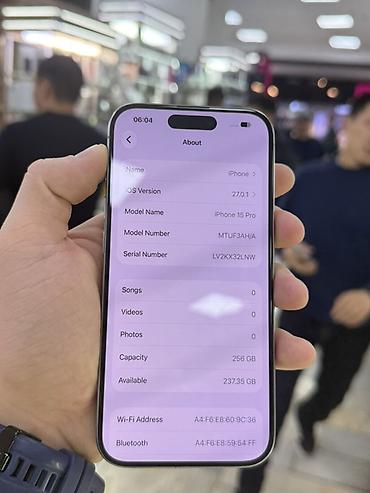ghost recon: IPhone 15 Pro, 256 GB. 88% с коробкой в идеальном состоянии есть — 4