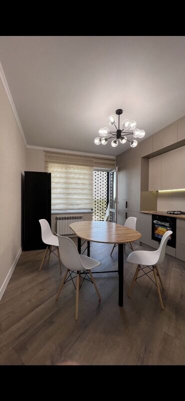 аренда квартир жибек жолу: 1 комната, 54 м², Элитка, 7 этаж, Евроремонт