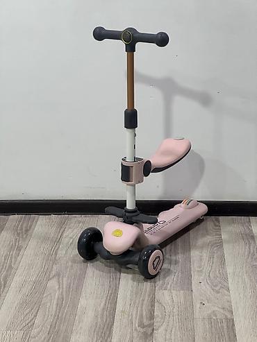 dəbilqə satışı: 🛴💎 VIPSCO 3 Təkərli Qatlanan Skuter – LED + Oturacaqlı FULL FUNKSİYA! — 3