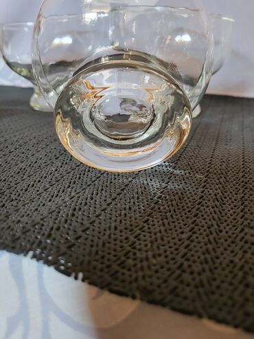 Čaše: Case nove za sladoled iz 2010 god. Case staklene,sve na njima odsjaj — 10