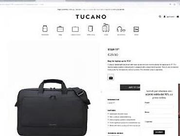 Futrole i torbe za laptopove: Tucano torba za laptop – crna, poslovni dizajn - Kompatibilnost — 16