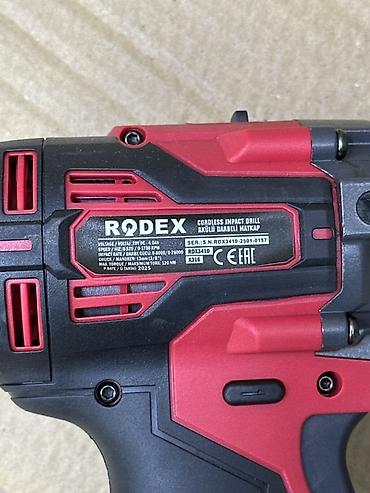 Ударные дрели: Аккумуляторная ударная дрель-шуруповёрт RODEX RDX3410. Инструмент — 2