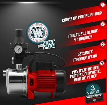 Sredstva za navodnjavanje: Master pumpa za vodu inox 1100W Cena:120evra Pumpa za vodu Master — 2