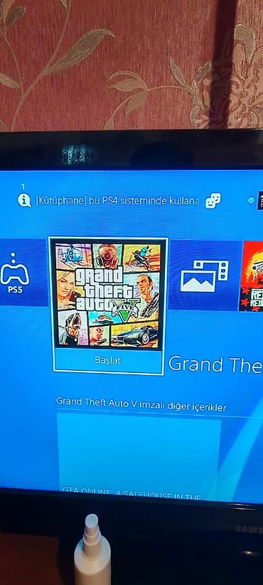 PS4 (Sony Playstation 4): Ps4 slim 872,8 gb yaddaş Versiya-13,50(son güncəlləmədi) 2 pult — 4