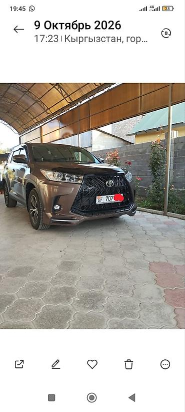 highland: Toyota Highlander: 2019 г., Автомат, Бензин, Кроссовер — 7