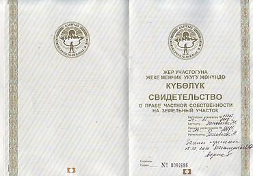 Кыймылсыз мүлк: 200 соток, Айыл чарба үчүн — 4