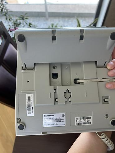 ağ evdəki telefon: Panasonic KX-T7735X masaüstü ofis telefonu - Advanced Hybrid System — 2