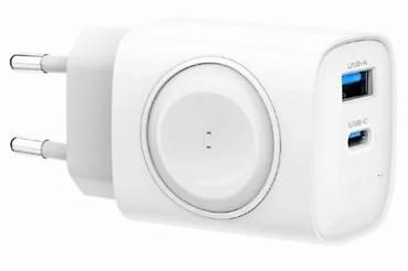 Ostali aksesoari za mobilne telefone: Gembird 20W brzi punjač – USB + Apple Watch - Zidni adapter sa — 5