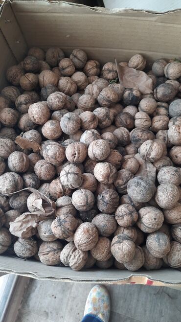 Сухофрукты, орехи, снеки: В Новопокровке продаются орехи грецкие,средний размер, в районе 100 кг