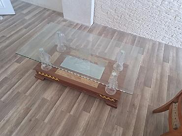 parket topdan satis: Qonaq otağı üçün, İşlənmiş, Açılan, Oval masa, 8 stul — 2
