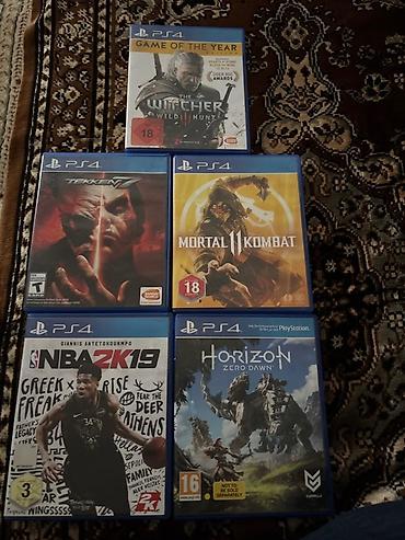 xbox one one: PS4 oyun diskləri toplusu - The Witcher 3: Wild Hunt – Game of the — 1