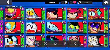 gence is elanlari 2026: Brawl Stars hesabı – yüksək səviyyəli, zəngin kontentli Əsas — 7
