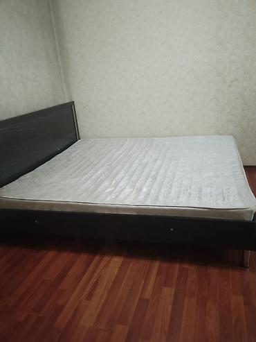 Мебель: Двуспальная кровать, Б/у, С матрасом, длина - 2 см — 3