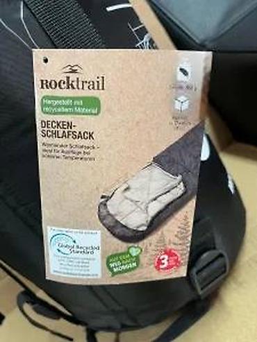 Oprema za kampovanje: Rocktrail vreća za spavanje – deka/mumija sa kompresionom/transportnom — 20
