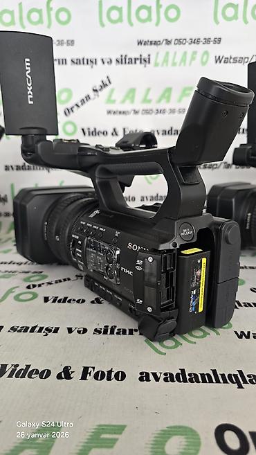 Videokameralar: Sony NXCAM NX100. 3 ədəd hər biri Gəlmə maldır Azərbaycanda istifadə -da lalafo.az — 1 Videokameralar: Sony NXCAM NX100. 3 ədəd hər biri Gəlmə maldır Azərbaycanda istifadə — 1