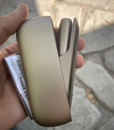 Alfa Romeo: IQOS siqaret qızdırma cihazı – qızılı rəng - Komplekt: portativ