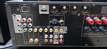 Musiqi mərkəzləri: 5.1 ev kinoteatrı akustika dəsti + AV resiver Komplekt: - 4 ədəd — 32